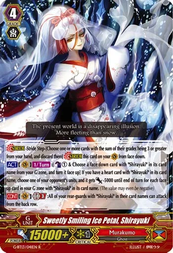 Sweetly Smiling Ice Petal, Shirayuki