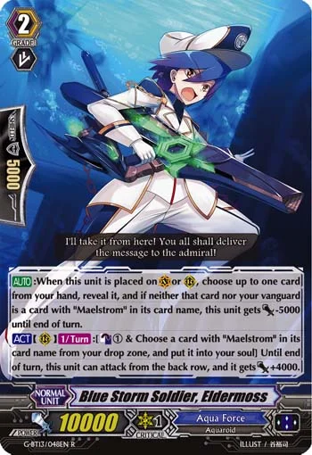 Blue Storm Soldier, Eldermoss