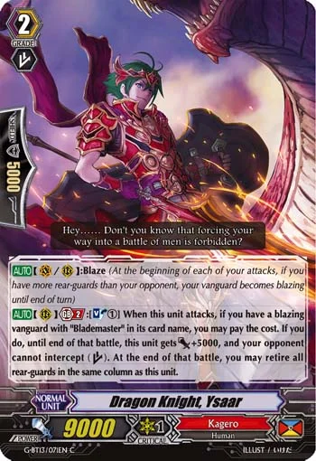 Dragon Knight, Ysaar