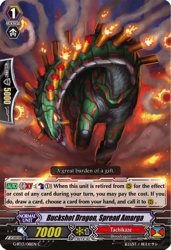 Buckshot Dragon, Spread Amarga