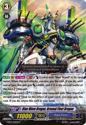 Blue Wave Dragon, Arsenal Fleet Dragon
