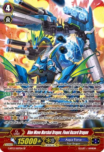 Blue Wave Marshal Dragon, Flood Hazard Dragon