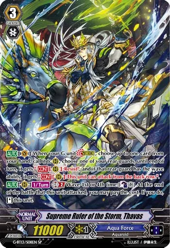 Supreme Ruler of the Storm, Thavas
