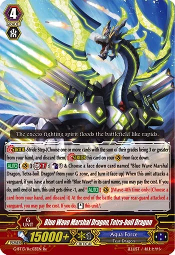Blue Wave Marshal Dragon, Tetra-boil Dragon