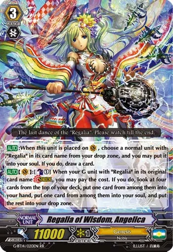 Regalia of Wisdom, Angelica