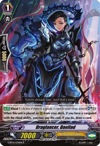 Draglancer, Daellad