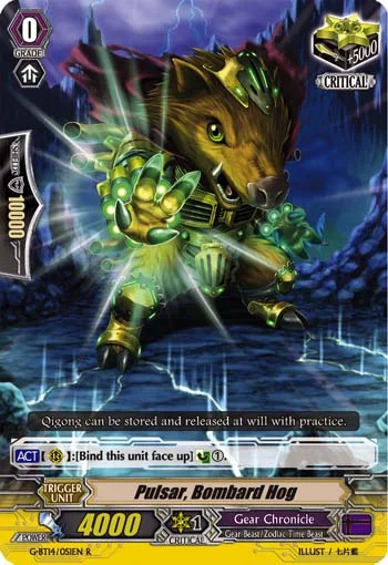 Pulsar, Bombard Hog