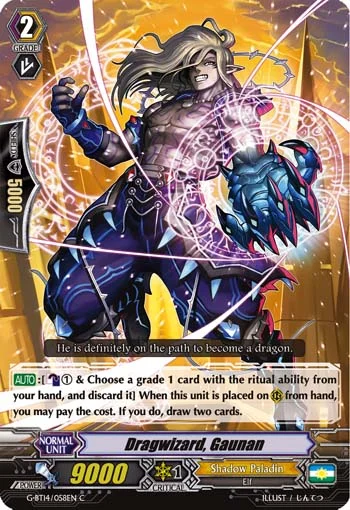 Dragwizard, Gaunan