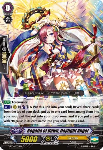 Regalia of Dawn, Daylight Angel