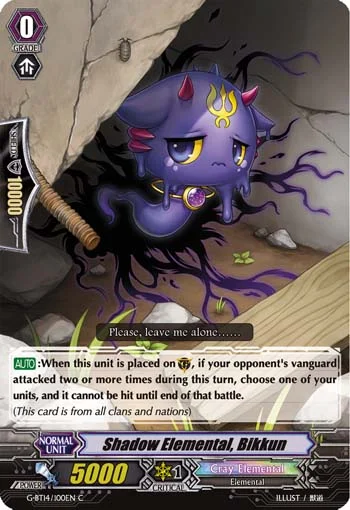 Shadow Elemental, Bikkun