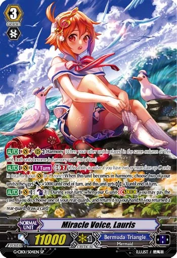 Miracle Voice, Lauris