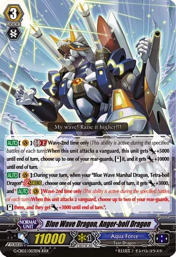 Blue Wave Dragon, Anger-boil Dragon