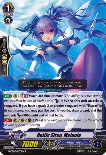 Battle Siren, Melania