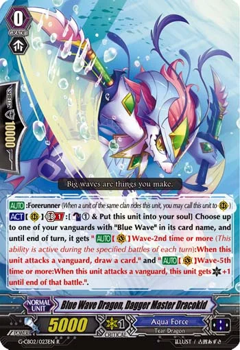 Blue Wave Dragon, Dagger Master Dracokid