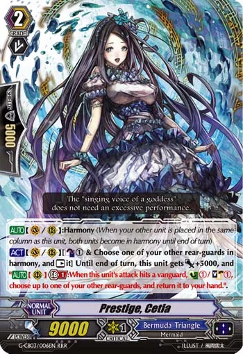 Prestige, Cetia