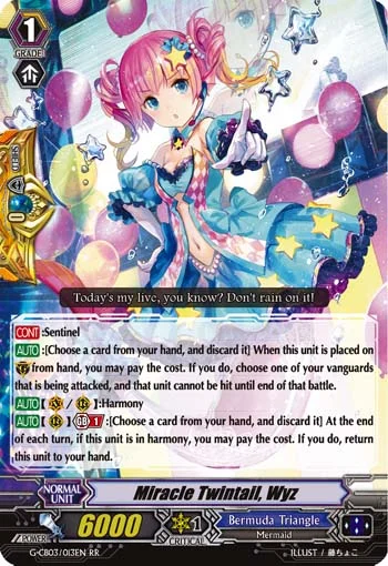 Miracle Twintail, Wyz