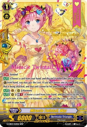 Miracle Twintail, Wyz