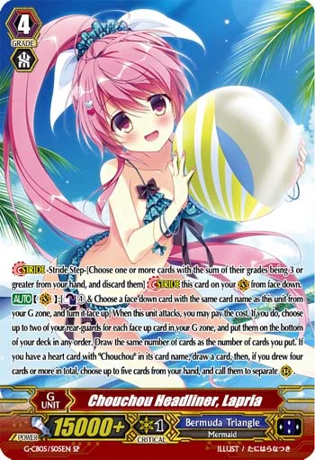 Chouchou Headliner, Lapria