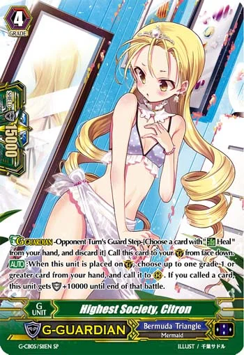 Highest Society, Citron