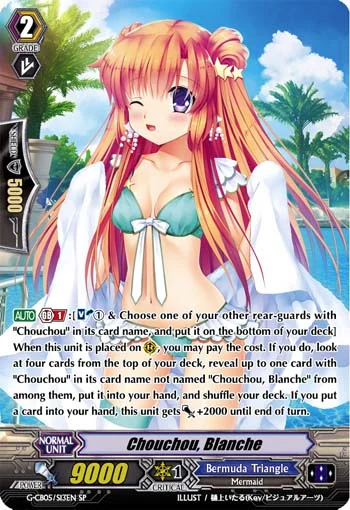 Chouchou, Blanche