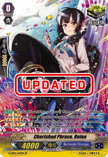 Cherished Phrase, Reina
