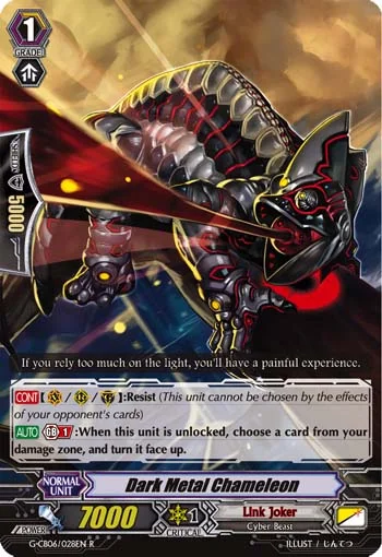 Dark Metal Chameleon