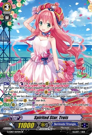 Spirited Star, Trois