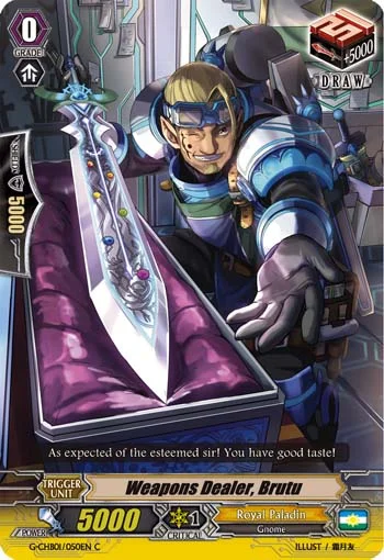 Weapons Dealer, Brutu