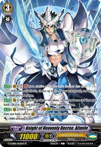 Knight of Heavenly Decree, Altmile