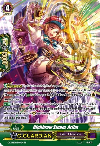 Highbrow Steam, Arlim