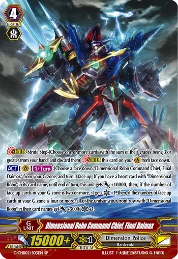 Dimensional Robo Command Chief, Final Daimax