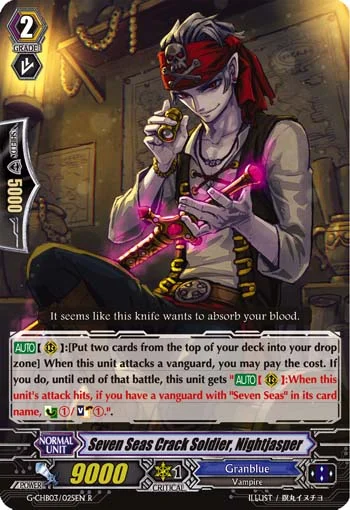 Seven Seas Crack Soldier, Nightjasper