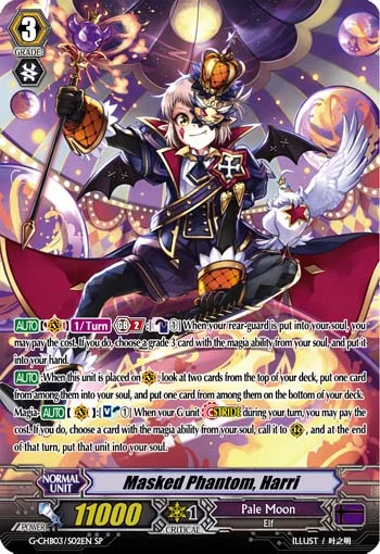 Masked Phantom, Harri
