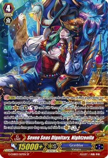 Seven Seas Dignitary, Nightzeolla
