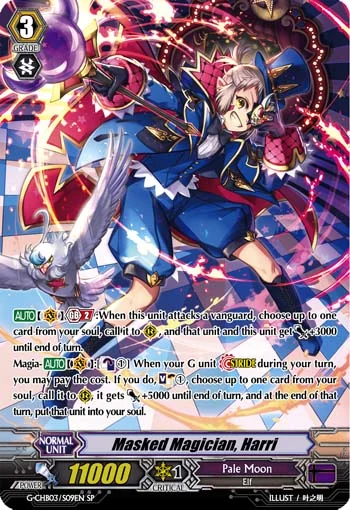 Masked Magician, Harri