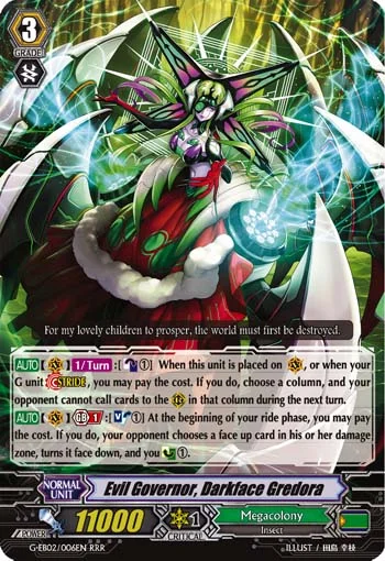 Evil Governor, Darkface Gredora