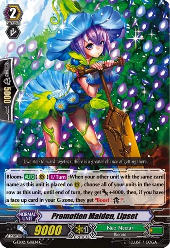 Promotion Maiden, Lipset