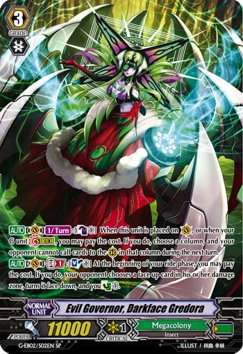 Evil Governor, Darkface Gredora