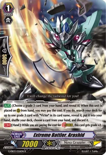 Extreme Battler, Arashid