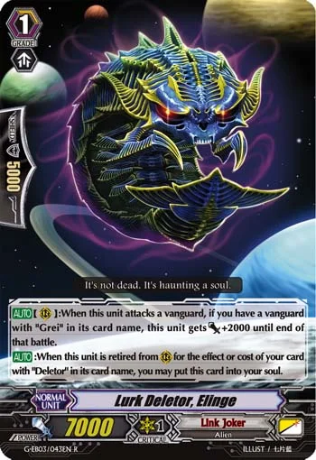 Lurk Deletor, Elinge