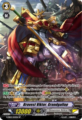Bravest Viktor, Grandgallop