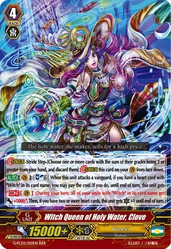 Witch Queen of Holy Water, Clove