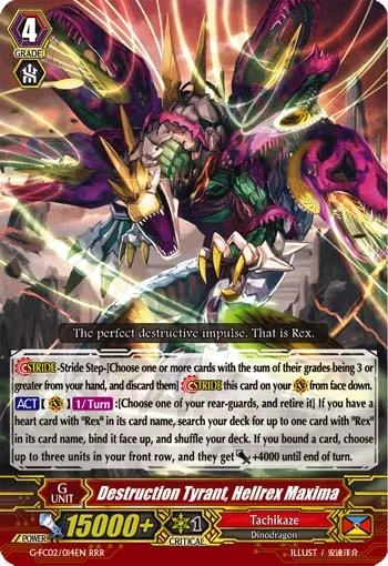 Destruction Tyrant, Hellrex Maxima