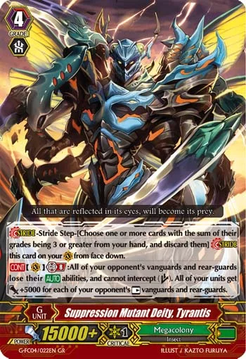 Suppression Mutant Deity, Tyrantis