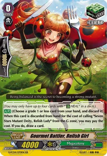 Gourmet Battler, Relish Girl