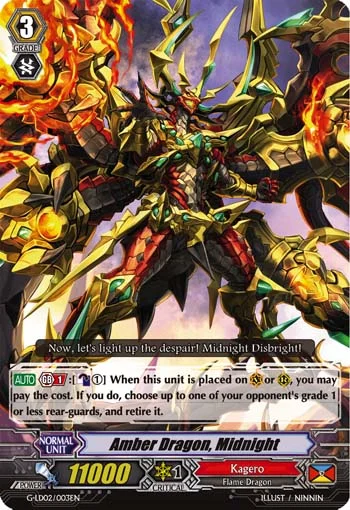 Amber Dragon, Midnight
