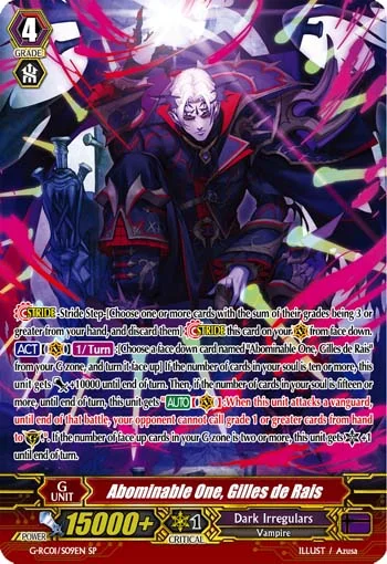 Abominable One, Gilles de Rais