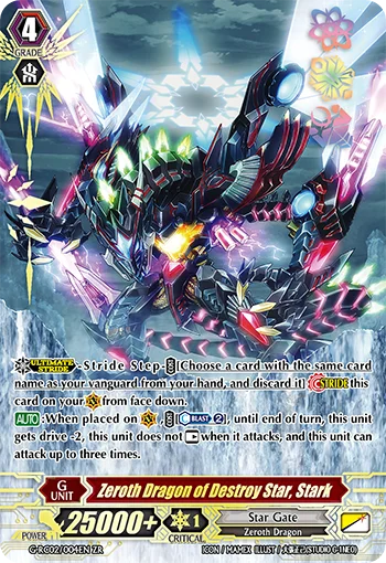 Zeroth Dragon of Destroy Star, Stark