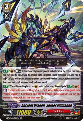 Ancient Dragon, Spinocommando