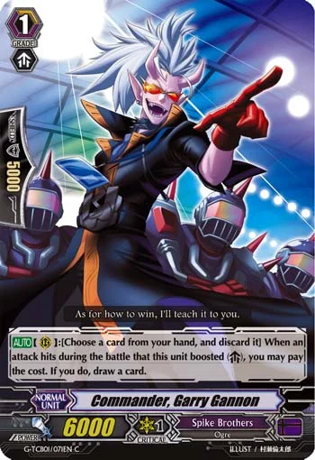 Commander, Garry Gannon